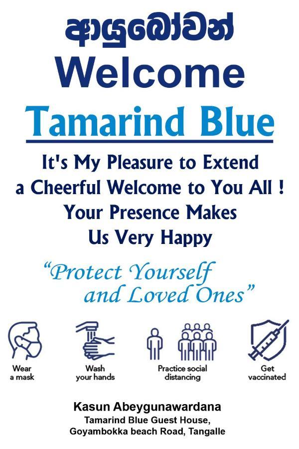 Tamarind Blue Tangalle Exterior photo